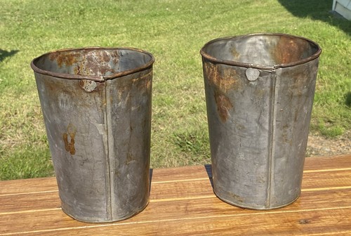 Nice old tin sap - nice, buckets