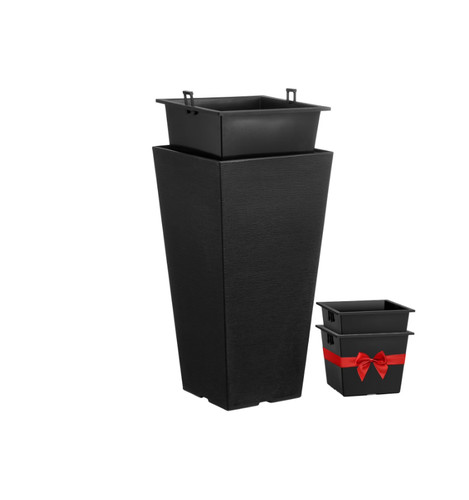 Kffkff set tall planters - tall,