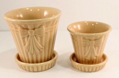 Shawnee flower pots ribbons - flower,